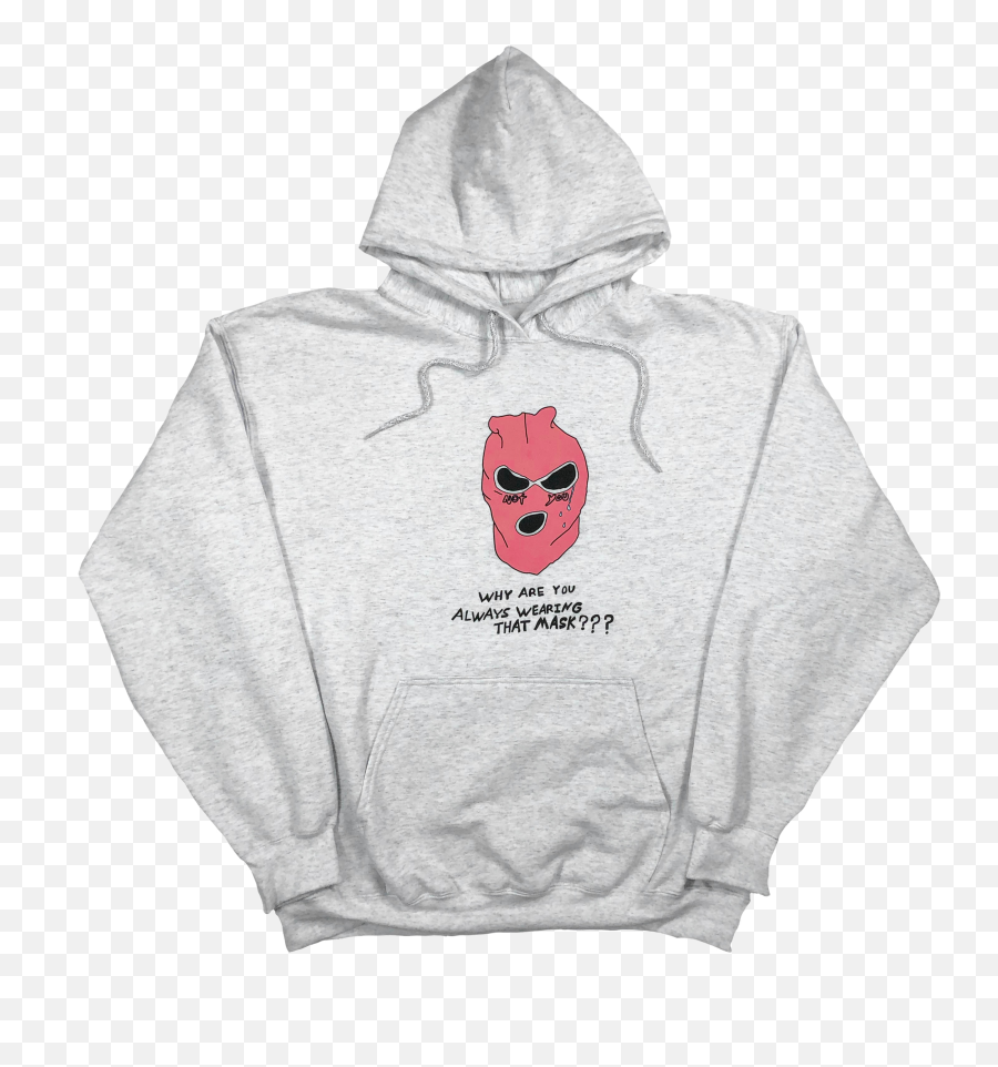 Masked Hoodie - Hooded Emoji,Masked Emotions