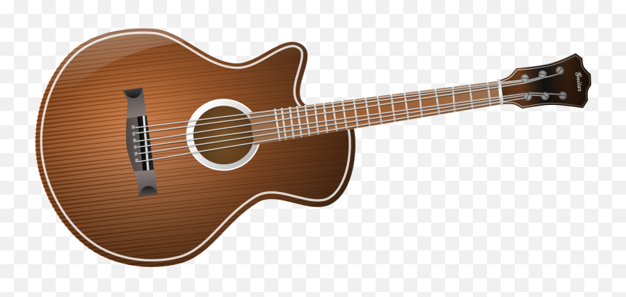 Guitar Clip Art 4 - Guitar Image Png Emoji,Guitar Superman Emoji
