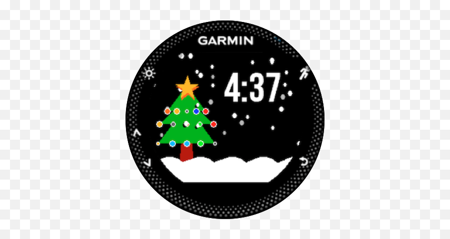 Christmas Theme Garmin Connect Iq - Christmas Watch Face Emoji,Christmas Emoticons For Fb