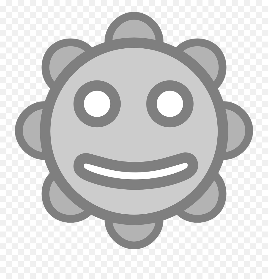 Smileysymbolsmilemediafun - Free Image From Needpixcom Clip Art Emoji,Happy Emoji Black And White