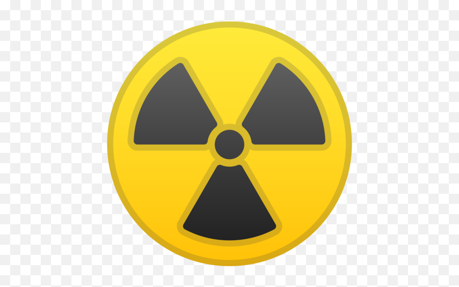 Radioactive Emoji - Radioactive Png,Atheist Nuclear Emoji