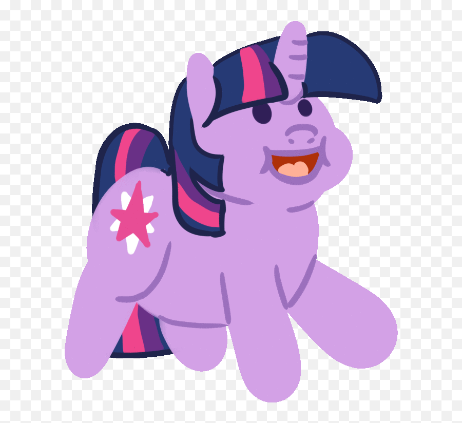 Gif Hooves Horn Lineless Mare - Glittery Unicorn Background Gif Emoji,Mlp A Flurry Of Emotions Gallery
