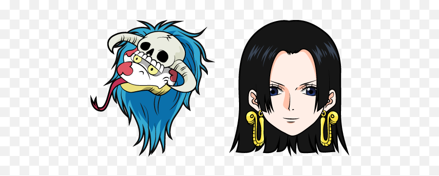Pin On Anime Cursors Collection Custom Cursor - Boa Hancock Head Png Emoji,Eye Brows Showing Anime Emotions