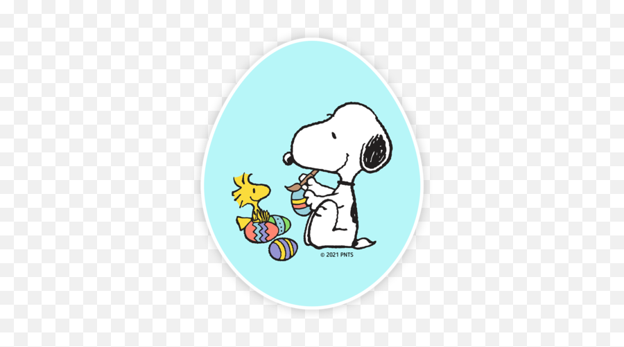 Peanuts Official Accessories - Snoopy Easter With Egg Emoji,Woodstock Peanuts Copy/paste Emojis