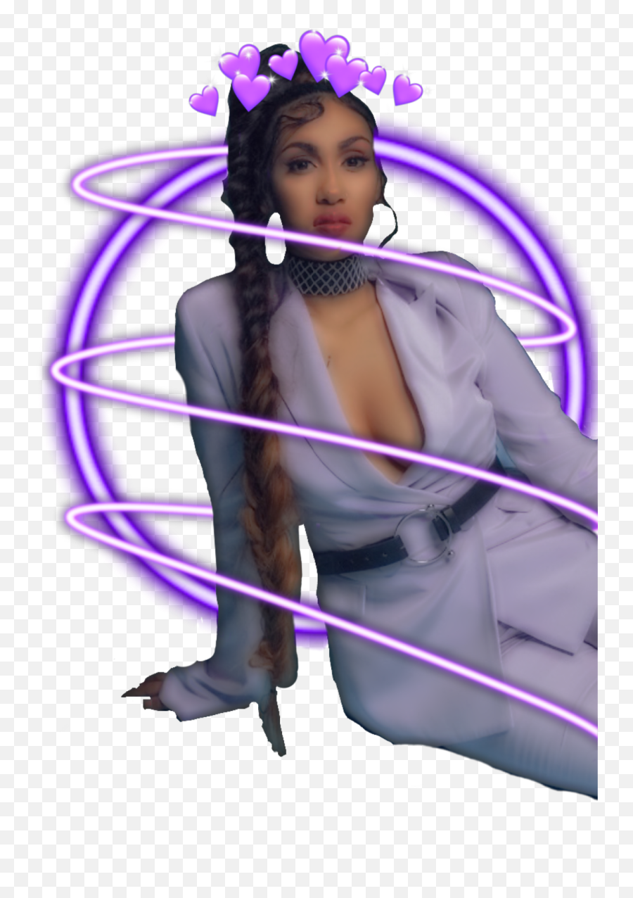 Discover Trending Queennaija Stickers Picsart - Bow Emoji,Kash Doll Emoji