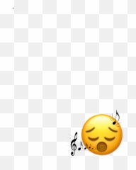 Emotions Emoji Sing Music Sticker By Marta - Happy,Music Sign Emoji