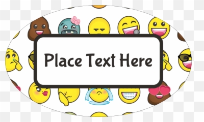 Emoji Faces Predesigned Template For - Happy,Slant Face Emoji