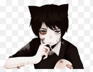 Sad Boy Png Transparent Images Png All - Sad Boy Anime Emoji,Emotion Anime Background