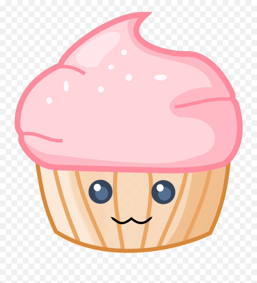 Le Creazioni Di Alice - Cupcake Clipart With Face Png Happy Emoji,Buon Giorno Emoticon