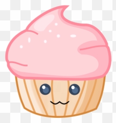 Le Creazioni Di Alice - Cupcake Clipart With Face Png Happy Emoji,Buon Giorno Emoticon