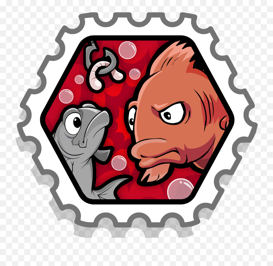 Ace Angler Stamp Club Penguin Wiki Fandom - Clam Club Penguin Emoji,Ace Style Emojis