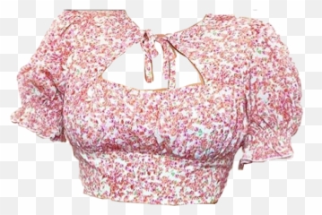 Croptop Crops Crop Top Tops Flowers - Bow Emoji,Crop Tops Emoji
