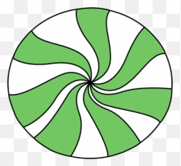 Circle - Green Peppermint Candy Clipart Emoji,Peppermint Emoji