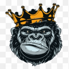 Basic Trading Course - Gorilla With Crown Emoji,Gorrilla Emotions
