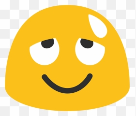 Relieved Face Emoji Clipart Free Download Transparent Png - Relieved Face Emoji,Drool Emoji