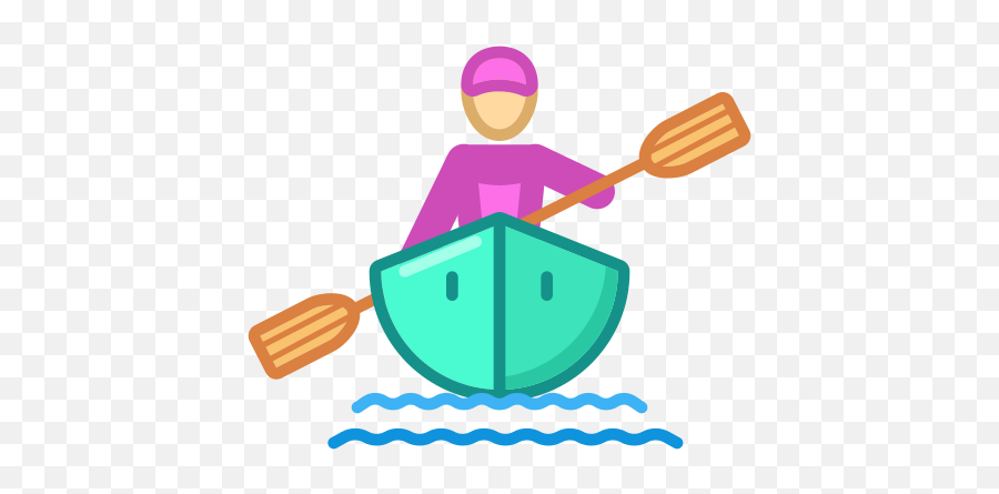 Kayaking Sport Games Fun Activity Emoji Icons,Emoji Fun.?