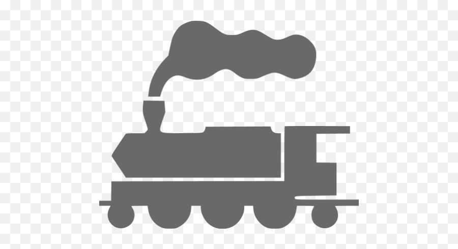 Dim Gray Train 5 Icon - Free Dim Gray Train Icons Emoji,Cloud 9 Emoticon Steam