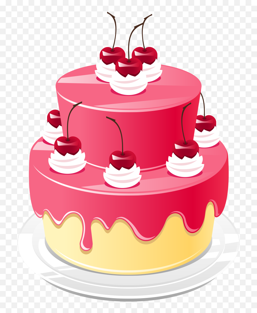 Emoji Clipart Birthday Cake Emoji - Cake Clipart Png,Emoji Cakes
