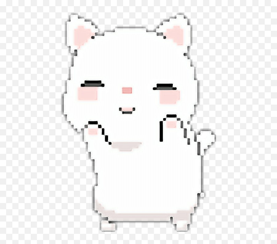 Pixel Clipart Cat - Pixel Cute Cat Png Emoji,Dancing Cat Emoji