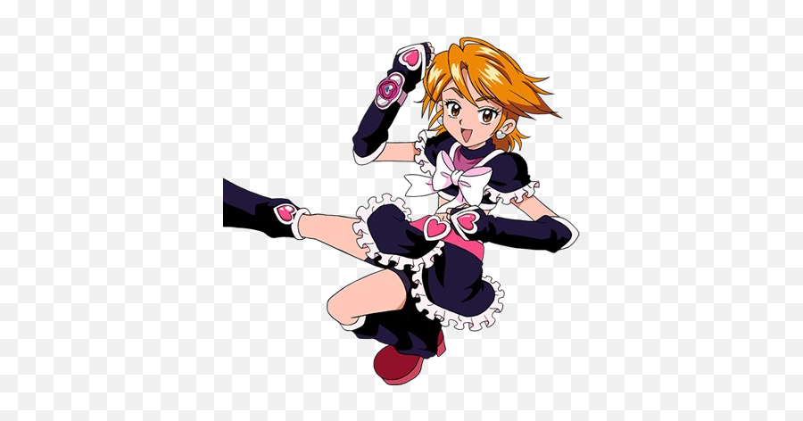 Pretty Cure Seasons 1 - 6 Magical Girl Mahou Shoujo Emoji,Soredemo Sekai Wa Utsukushii Upset Emoticon