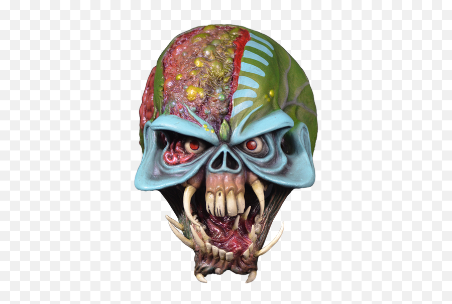 Trick Or Treat Iron Maiden Matter Of Life U0026 Death Mask Emoji,Red Devil Emoji Halloween Costume