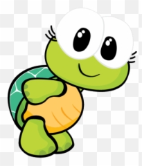 Ladylony - Cute Turtle Cartoon Emoji,Squidward Dab Emoji