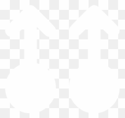 White 2 Fs Swipe Up Icon - Free White Touchscreen Icons Emoji,Circle Arows Emoji