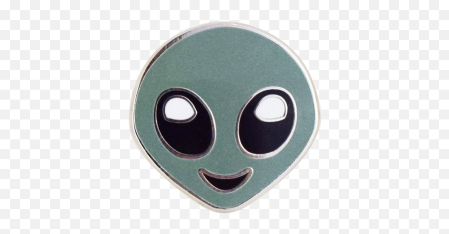 Download Alien Emoji Pin - Lapel Pin Png Image With No,Pin Emoji]