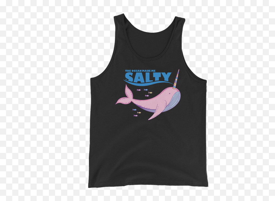 Salty Narwhal Tank Top Emoji,Catfish Emoji