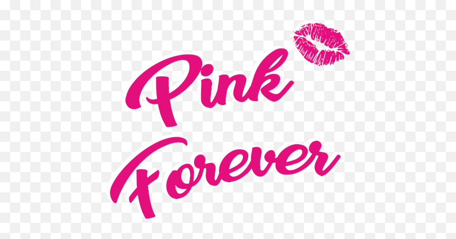 Pinkkisses Pink Forever Sticker - Pinkkisses Pink Forever Emoji,Kissing Text Emoji