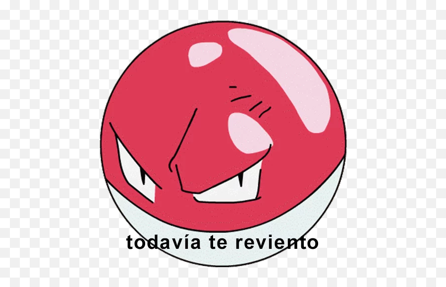 Voltorb - Pokémon Voltorb Emoji,Pokeball Emoticon