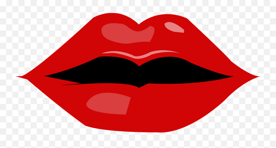 Free Lipstick Lips Vectors - Girly Emoji,Woman Lipstick Dress Emoji