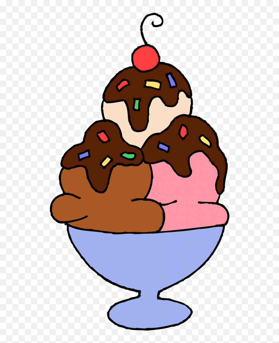 Sundae Clipart Cherry On Top Sundae Cherry On Top - Ice Cream Sundae Clipart Emoji,Ice Cream Sundae Emoji 2