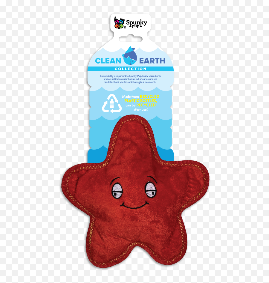 Spunky Pup Clean Earth Dog Toy - Spunky Pup Clean Earth Toys Emoji,Starfish Emoji