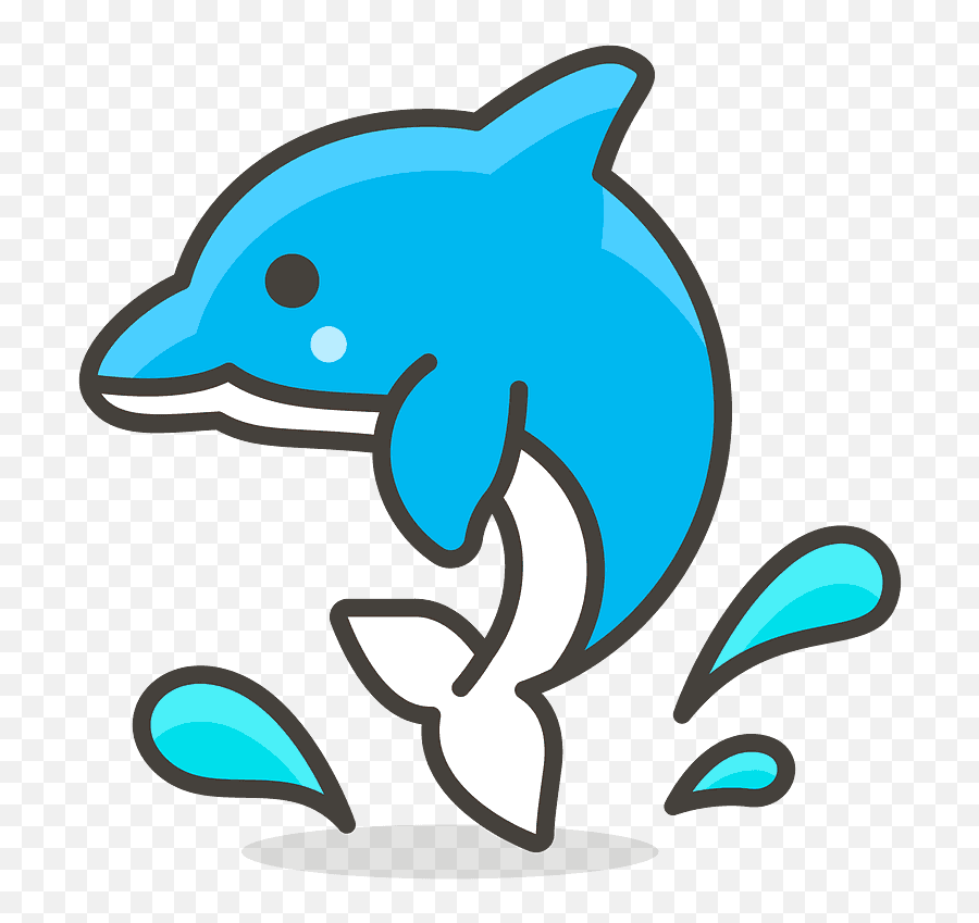 Dolphin Free Icon Of 780 Free Vector Emoji - Dolphin Icon,Free Fish Emoji