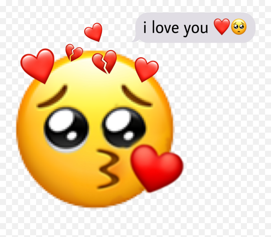 Iloveyou Sticker By Alinathomann61 Cool Emoji Emoji - Stiker Picsart Emoji Iphone,Emoji Bedroom Wallpaper