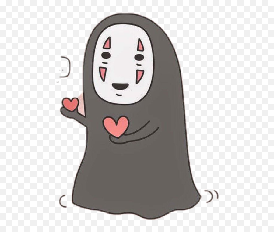 Spirited Away Png - Noface Ghibli Cute Spiritedaway Cute Spirited Away No Face Emoji,Studio Ghibli Emoji