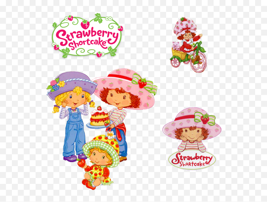 Strawberry Shortcake Package - Strawberry Shortcake Emoji,Strawberry Shortcake Emoji