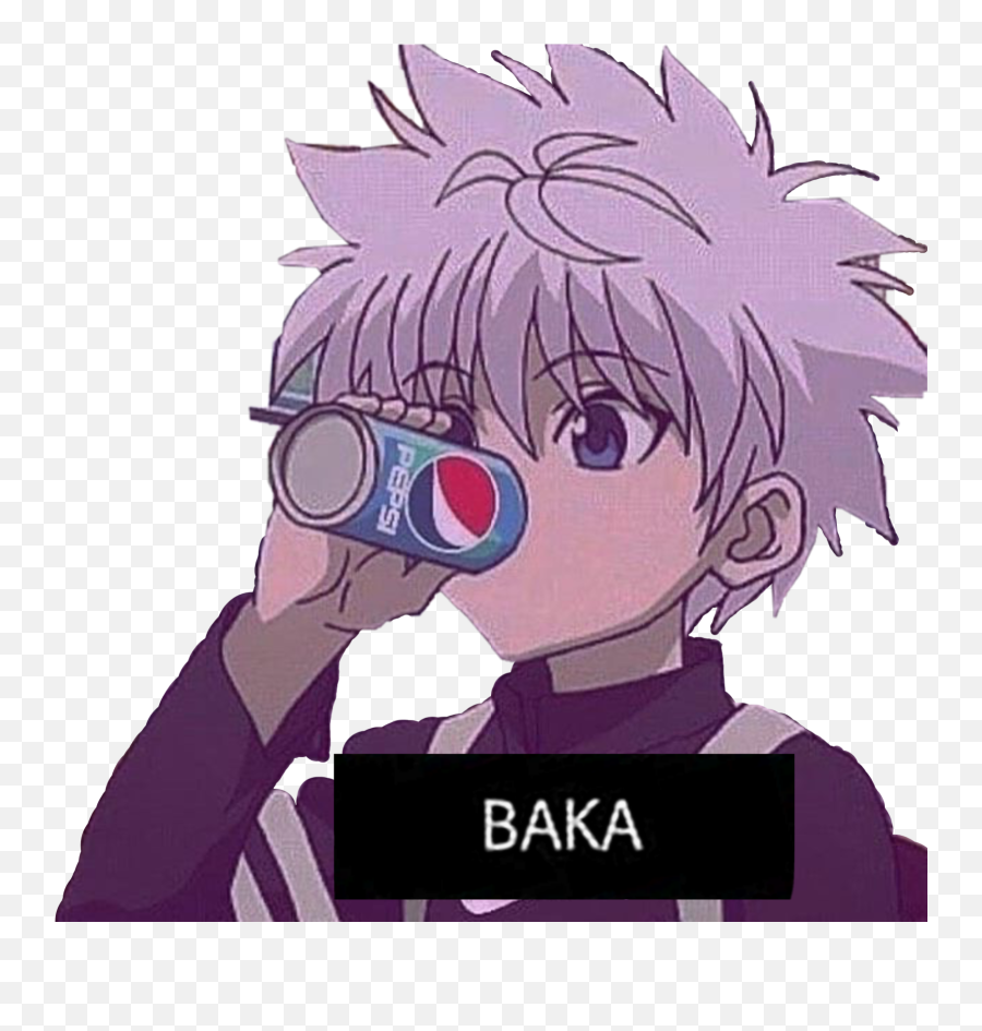 Baka Anime Foryou Sticker - Killua Vibe Emoji,Baka Emoji