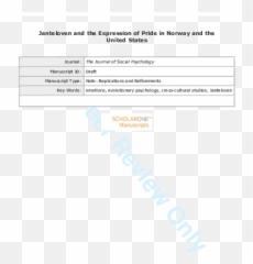Janteloven And The Expression Of Pride - Document Emoji,Norwegian Emotions