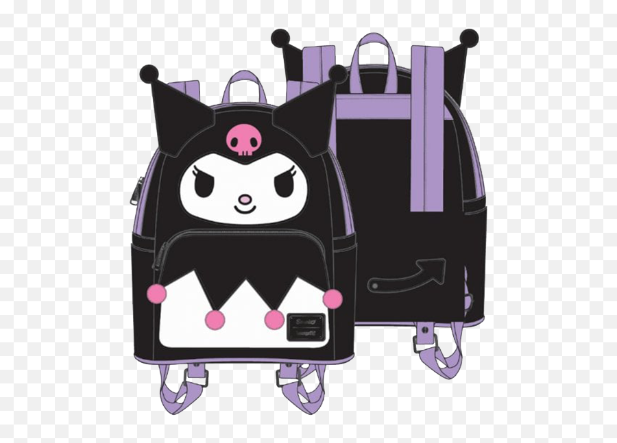 Hello Kitty Kuromi Cosplay - Kuromi Loungefly Backpack Emoji,Hello Kitty Emoji Outfit
