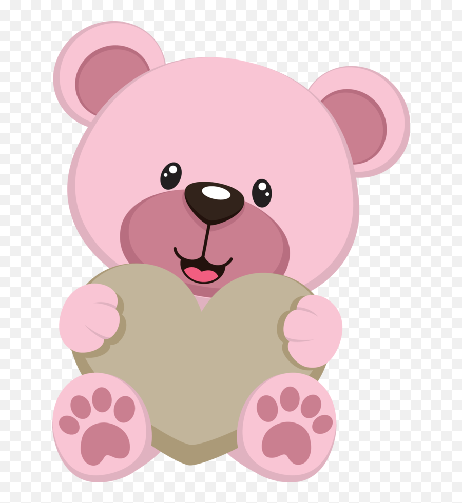 Easter Clipart Bear Easter Bear - Cute Teddy Bear Clipart Emoji,Mouse Bunny Bear Emoji