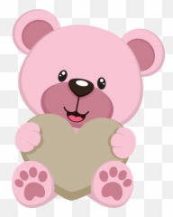 Easter Clipart Bear Easter Bear - Cute Teddy Bear Clipart Emoji,Mouse Bunny Bear Emoji