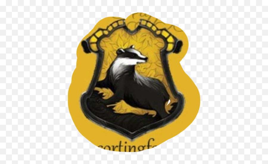 Trending - Hufflepuff Crest Emoji,Honey Badger Emoji