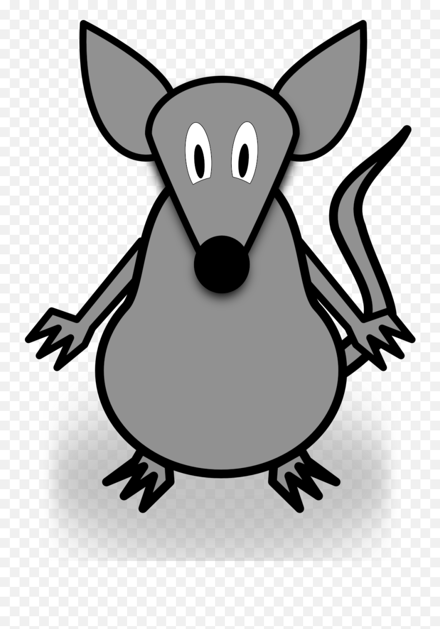 Clipart Rat Public Domain Clipart Rat - Scared Mouse Cartoon Png Emoji,Public Domain Ghost Emoji