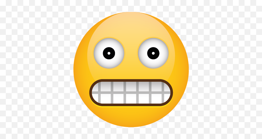 Stickers Smiley Jaloux Serre Des Dents - Smiley Serre Les Dents Emoji,Bwa Emoji