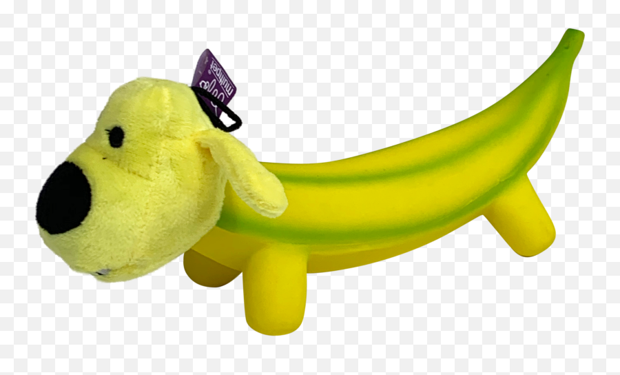 Multipet Smiling Dog Loofa Pals Latex Plush Dog Toy Banana Shaped Emoji,Efun Kids Workout Emojis