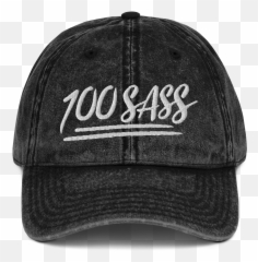 100 Sass Vintage Cotton Twill Cap Emoji,Sassy Girls Emoji