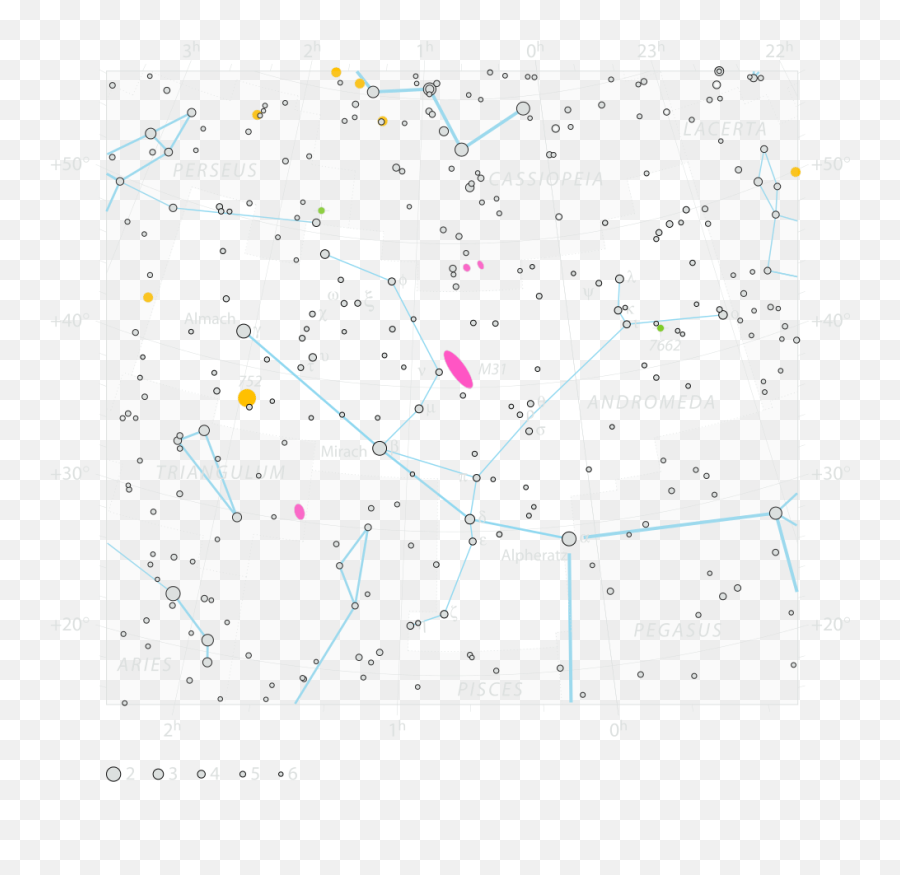 Chained Maiden Constellation - Dot Emoji,Andromeda Emotion Guide