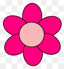 Free Flower Cartoon Images Download - Pink Flower Clipart Emoji,Different Coloe Emoji Cartoon